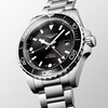 Thumbnail Image 2 of Longines HydroConquest Men's Black Dial & Stainless Steel Bracelet Watch