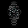 Thumbnail Image 3 of Longines HydroConquest Men's Black Dial & Stainless Steel Bracelet Watch