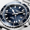 Thumbnail Image 2 of Longines HydroConquest Men's Blue Dial & Stainless Steel Bracelet Watch