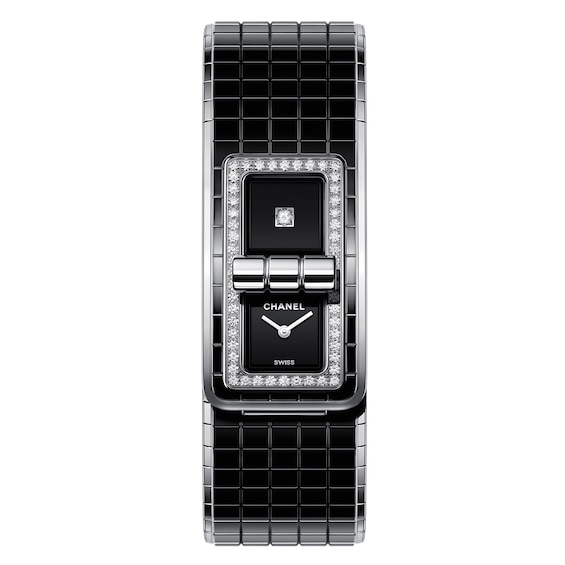 CHANEL Code Coco Ladies’ Steel Diamond Set Bracelet Watch