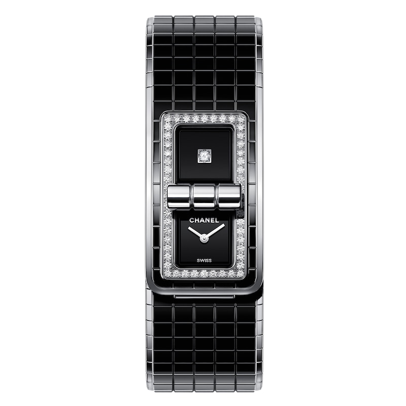 Main Image 1 of CHANEL Code Coco Ladies' Steel Diamond Set Bracelet Watch