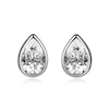 Thumbnail Image 1 of CARAT* LONDON Danu Ladies' Sterling Silver Pear Shaped Stud Earrings