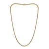 Thumbnail Image 1 of CARAT* LONDON Prudence Yellow Gold VermeiL & Cubic Zirconia Tennis Necklace