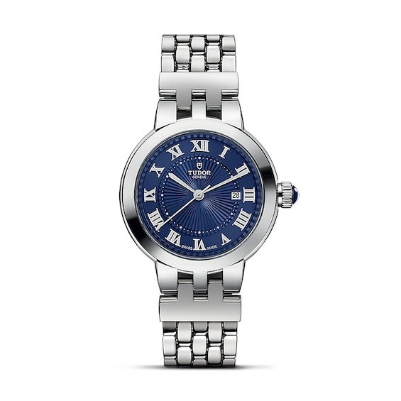 Women's Tudor Clair De Rose 30Mm Stainless Steel Bracelet Watch