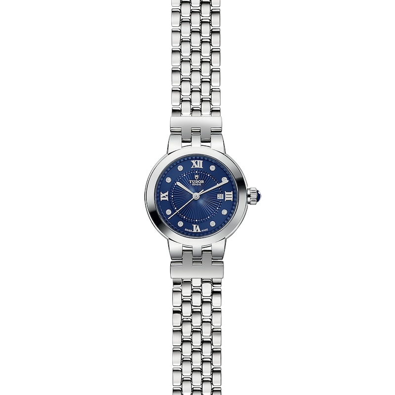 Tudor Clair De Rose Ladies' 30mm Diamond & Stainless Steel Bracelet Watch