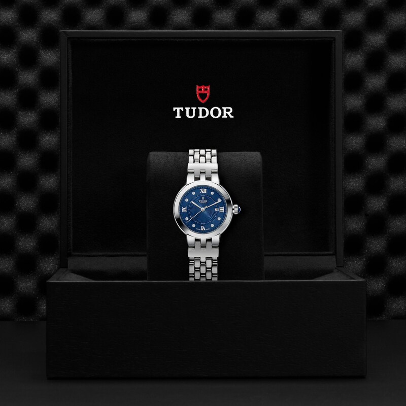 Tudor Clair De Rose Ladies' 30mm Diamond & Stainless Steel Bracelet Watch