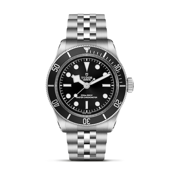 Men's Tudor Black Bay Black Dial & Stainless Steel Bracelet Watch