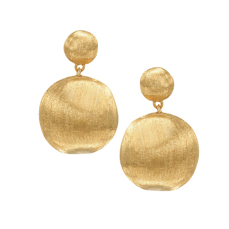 Marco Bicego 18ct Yellow Gold Drop Earrings Ernest Jones