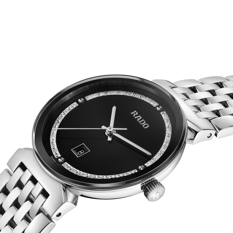 Rado Florence 30mm Glitter Dial & Stainless Steel Bracelet Watch