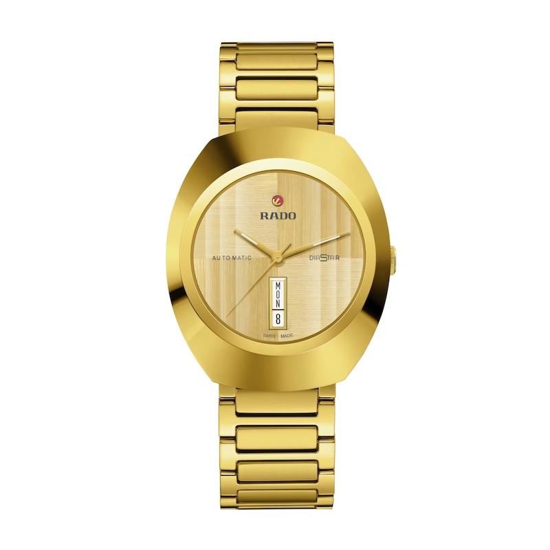 Main Image 1 of Rado Diastar Original Gold Tone Stainless Steel Bracelet Watch