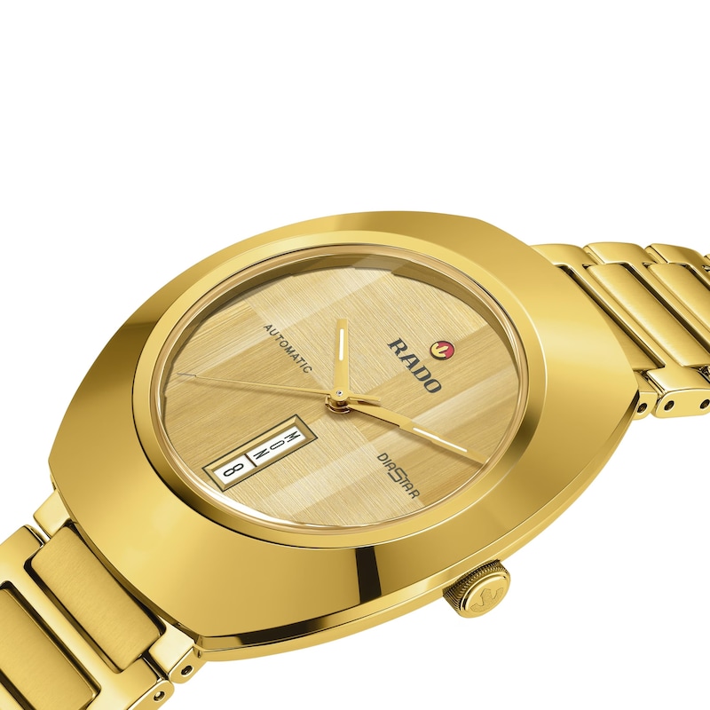 Main Image 3 of Rado Diastar Original Gold Tone Stainless Steel Bracelet Watch
