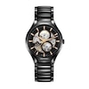 Thumbnail Image 1 of Rado True Square Automatic Open Heart Black Bracelet Watch