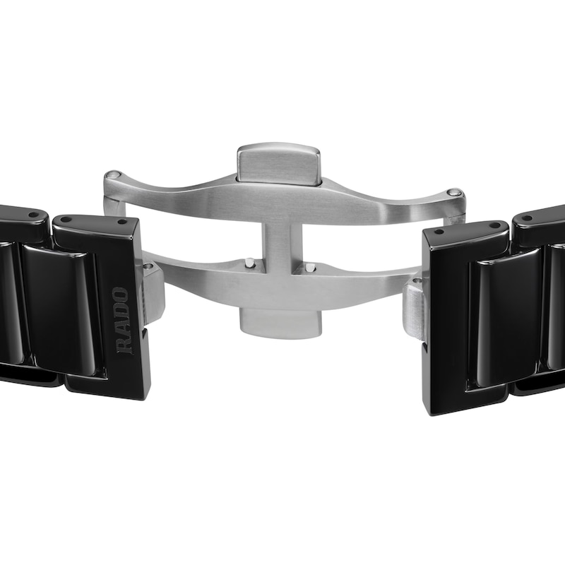 Main Image 5 of Rado True Square Automatic Open Heart Black Bracelet Watch