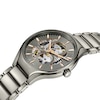 Thumbnail Image 2 of Rado True Square Automatic Open Heart Grey Bracelet Watch