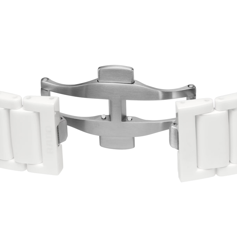 Main Image 5 of Rado True Square Automatic Open Heart White Bracelet Watch