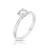 Thumbnail Image 2 of Platinum 0.70ct Diamond Solitaire Round Cut Ring