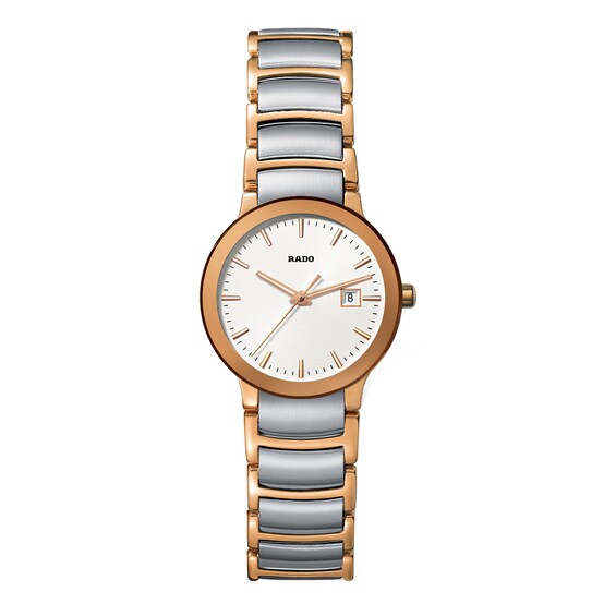 Rado Centrix Ladies’ Two Tone Bracelet Watch - S