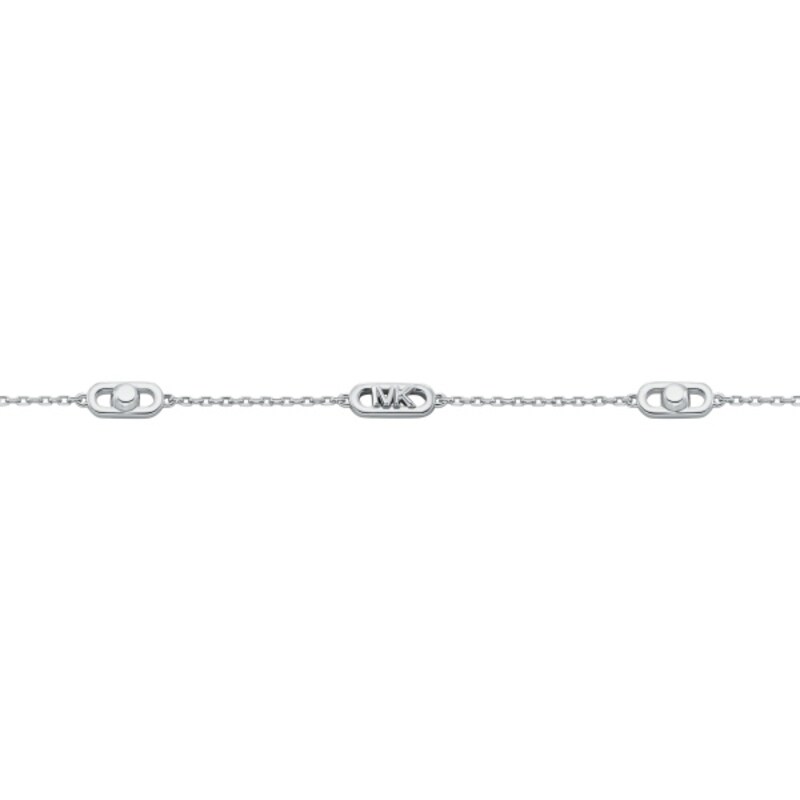 Main Image 2 of Michael Kors Astor Link Sterling Silver 17" Necklace