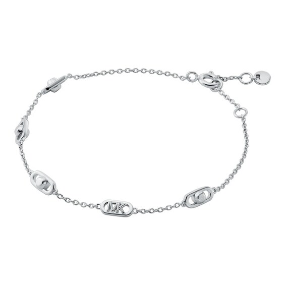 Michael Kors Astor Link Sterling Silver Chain Bracelet