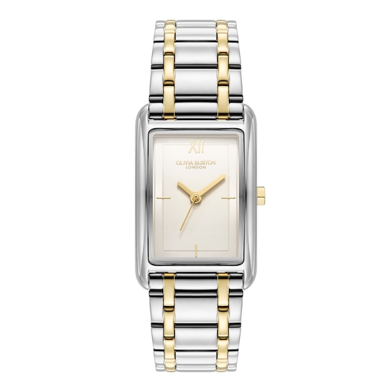 Women's Olivia Burton Grove Gold Ip & Stainless Steel Bracelet Watch
