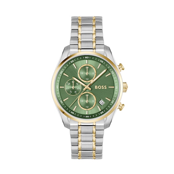 Women's Boss Grand Tour Multifunction Stainless Steel Watch