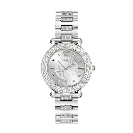 Women's Versace Greca Stainless Steel Bracelet Watch