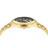 Thumbnail Image 2 of Versace Anteo Men's Black Dial & Gold-Tone Bracelet Watch