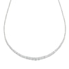 Thumbnail Image 1 of Sterling Silver 18" Cubic Zirconia Tennis Necklace