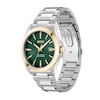 Thumbnail Image 4 of BOSS Strike Mesh Stainless Steel Watch & Green Leather Bracelet Gift Set