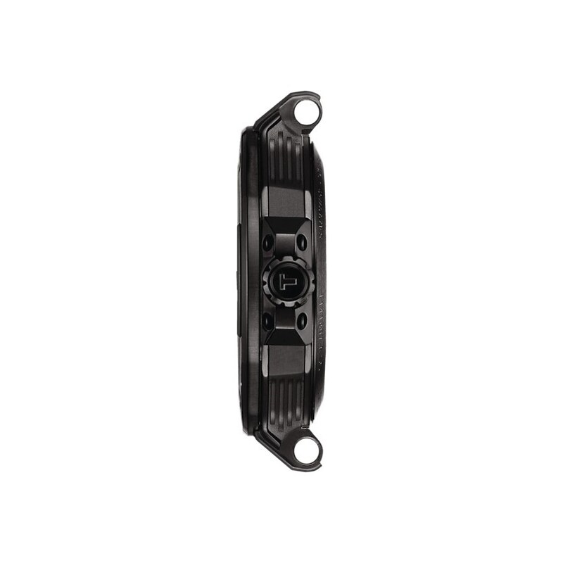Main Image 2 of Tissot T-Race Powermatic 80 Black Silicone Strap Watch