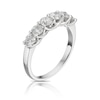 Thumbnail Image 5 of Platinum 6 Stone Eternity 1ct Diamond Ring