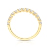 Thumbnail Image 4 of 18ct Yellow Gold Round Cut Eternity 0.50ct Diamond Ring