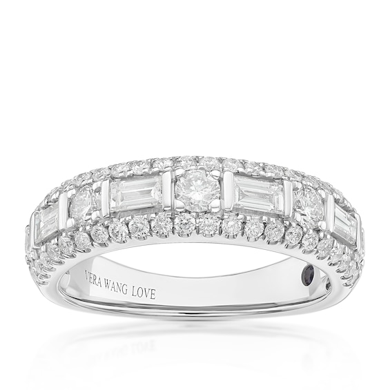 Vera Wang Platinum 1ct Diamond Band