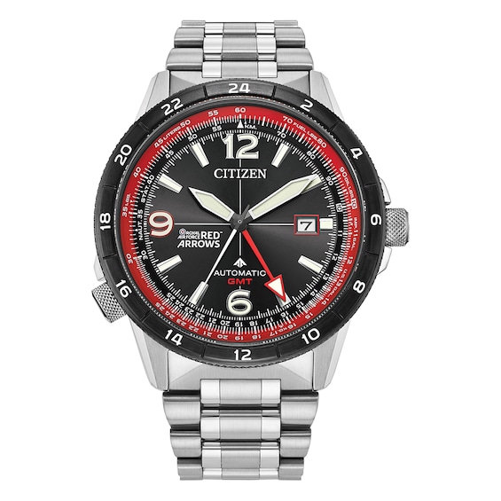 Men's Citizen Automatic Red Arrows Limited Edition Stainless Steel Watch