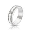 Thumbnail Image 2 of Sterling Silver Woven Edge Ring