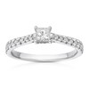 Thumbnail Image 1 of Platinum 0.50ct Diamond Princess Cut Ring
