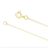 Thumbnail Image 3 of 9ct Yellow & White Gold 18"  Cubic Zirconia Texture Twist Round Pendant