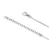 Thumbnail Image 3 of Sterling Silver Cubic Zirconia Baguette Circle Pendant