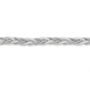 Thumbnail Image 2 of Sterling Silver 7+1" Braided Textured Bracelet