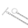 Thumbnail Image 3 of Sterling Silver 7.5" Twist Rope T-Bar Bracelet