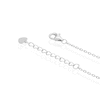 Thumbnail Image 3 of Sterling Silver 17+1" Open Teardrop Cubic Zirconia Pendant