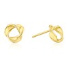 Thumbnail Image 1 of 9ct Yellow Gold Open Twisted Stud Earrings