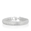 Thumbnail Image 1 of Sterling Silver 7.5" Textured Bracelet
