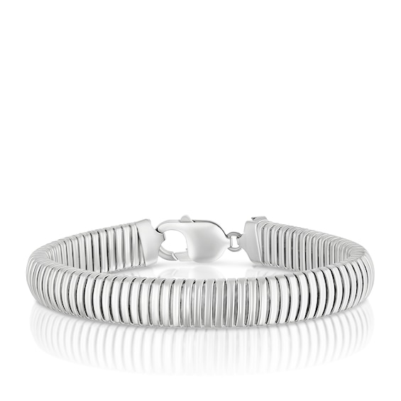 Sterling Silver 7.5 Textured Bracelet