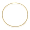 Thumbnail Image 2 of 9ct Yellow Gold 17" Panther Link Necklace