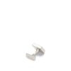 Thumbnail Image 2 of BOSS Silver Tone & Black Square Cufflinks