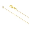 Thumbnail Image 3 of 9ct Tri Gold 16+2" Multi Circle Cubic Zirconia Pendant