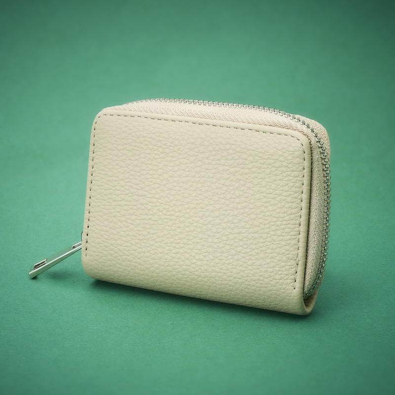 Main Image 2 of Ernest Jones Cream PU Leather Jewellery Purse