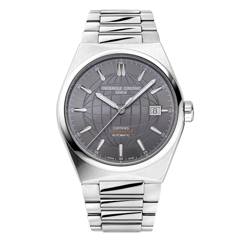 Main Image 1 of Frederique Constant Highlife Men's Grey Dial & Stainless Steel Watch