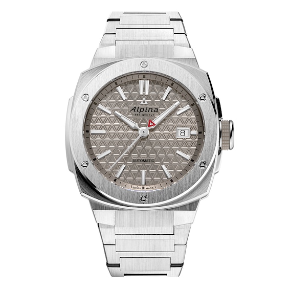 Men's Alpina Alpiner Stainless Steel Bracelet Watch